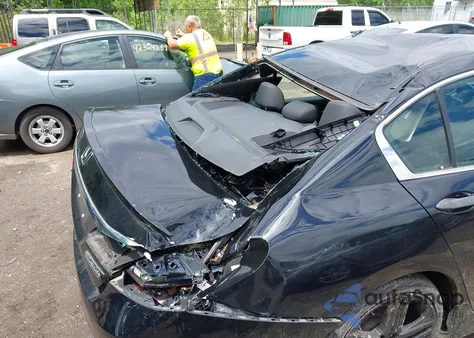 2017 Honda Accord Sport Se из США, поврежденный, VIN 1HGCR2F18HA270986